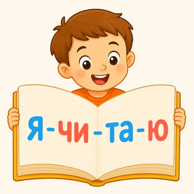 Чтение по слогам